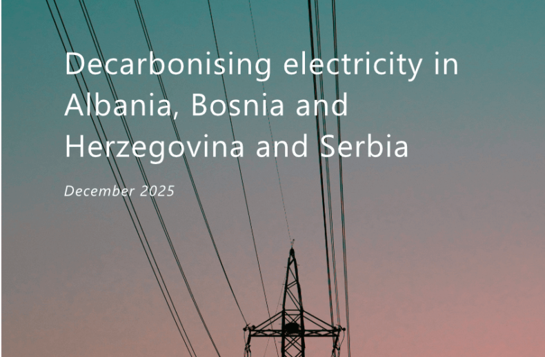 Decarbonising Electricity in Albania, Bosnia and Herzegovina, and Serbia